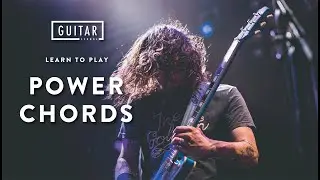 Electric Guitar Lesson For Beginners - How To Play Power Chords + Guitar Tutorial