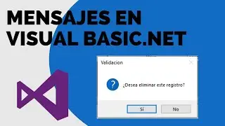 Mensajes en visual basic.net | Messagebox en visual basic.Net | Messagebox.show