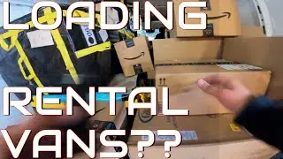 Loading a Rental Van Without Shelves: Actual Load Out Footage and Explanation from a Seasoned Driver