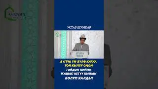 Үй-бүлө баалуулуктары. Устаз Шумкар