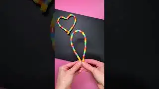 Hearts from Straws 💜 DIY Toys💝