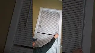Very Quick Tip - Fixing a Broken Mini Blind in 60 seconds