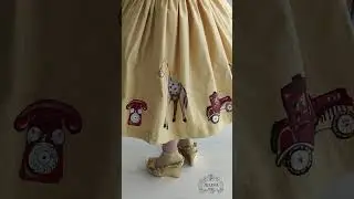 Шелковая юбка с ручной росписью / Haute couture  from JULINA.