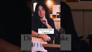 Did EVH MAKE Yngwie??? #shorts #yngwiemalmsteen #eddievanhalen