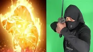 Before and after Epic Human Torch