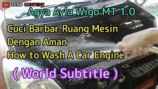how to wash your engine | toyota Agya Ayla Wigo | how to clean a car engine