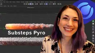 Min Max Substeps for Moving Pyro Emitters in Cinema 4D | EP116