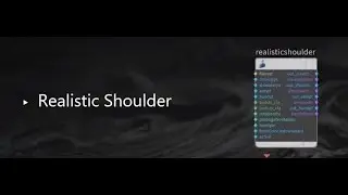 Realistik Shoulder .Houdini character сreation.KineFX
