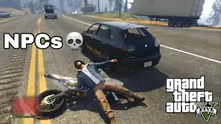POV: Npcs want you dead💀 | #gta5