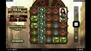 Fortunium Gold Mega Moolah slot Win Booster