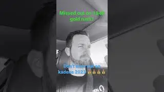 Missed out on 1848 gold rush? Don’t miss out on kadena that’s happening now.‼️‼️‼️￼