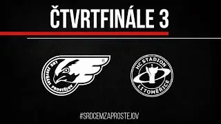 3.čtvrtfinále: LHK Jestřábi Prostějov - HC Stadion Litoměřice