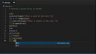 Python Program to Reverse the List || Python Program to Reverse a String Using For Loop
