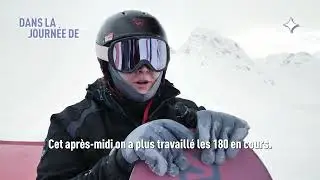 Dans la journée de Camille, jeune snowboardeuse