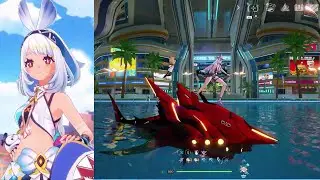 Mualani at home! lol (Natlan, Genshin Impact & Tower of Fantasy ToF PS5 Gesthos)