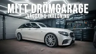 GARAGEPROJEKTET ÄR KLART! Väggar & Inredning