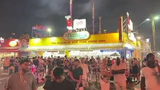Coney Island Friday Night Fireworks Brooklyn NY NYC New York City USA July 22 2022