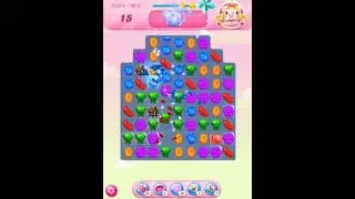Candy Crush Saga Level 2324 - Sugar Stars,  6 Moves Completed