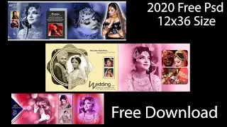 2020 BEST WEDDING 12x36 PSD File Part 06 Free Download