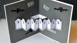 Halloween Ghost Popup Card!