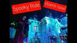 The haunted mansion ride | Winter wonderland hydepark 2021 | Scary Ride #hauntedmansionride