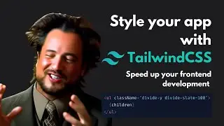 Style your web app with tailwindcss | React.js | HTML | CSS