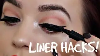 How To Apply Eyeliner Like a PRO! Simple and Quick Beginners Makeup Lessonl!
