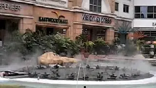 Dancing Fountains Display at Eastwood City