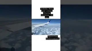 IndiGo flinging machine in Air 🔥🔥 flight view #sorts