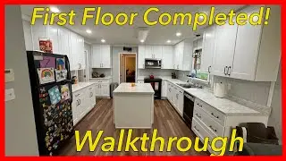 First floor completed walkthrough.
