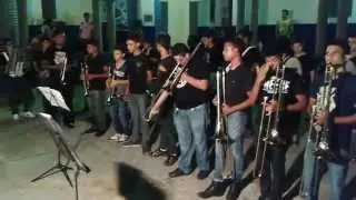Banda marcial da Escola Sagrada Família - PRA LAVAR