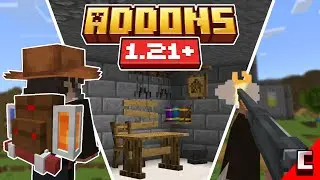 Top 15 MEJORES ADDONS para Minecraft BEDROCK 1.21+