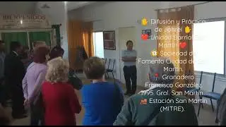 ✋ Difusión y Práctica de Johrei ✋❤️ Unidad Barrial San Martín ❤️ 📆 Martes! ⏳ 15 a 17 hs. 🚂 E