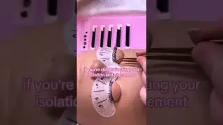 Tip for beginner lash tech 😍