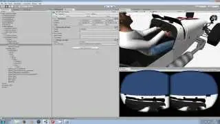 Adding an avatar with full body movements to a car in Unity