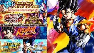 DIE NEUEN CHALLENGE RUSH EVENTS - DB Legends Anniversary Part 3 Infos! Dragon Ball Legends