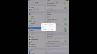 How to delete website history on an iPad in Safari.