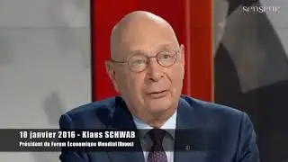 Klaus Schwab Il ne faut pas avoir peur