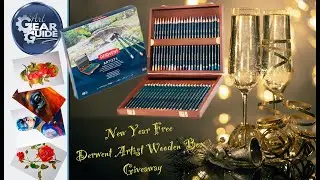 Free Derwent Artist Wooden Box Set New Year Giveaway