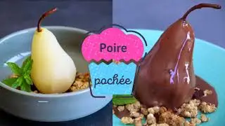 POIRE POCHÉ AU CHOCOLAT