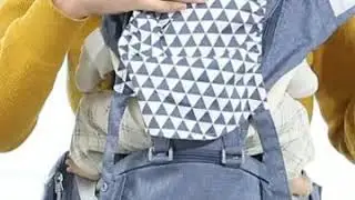 Sunveno Ergonomic Baby Carrier Infant Hip seat Carrier Kangaroo Sling Front Facing Backpacks for