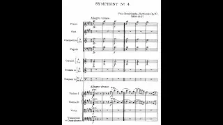 Mendelssohn - 'Italian' Symphony No. 4 in A, Op. 90 (Score)