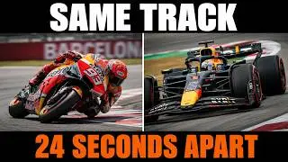 F1 is 24 Seconds Faster at Barcelona. MotoGP Had the Better Race.