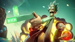 Lightfarm Studios - Rick Morty Splash for Animation