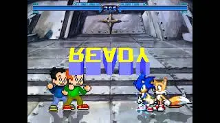 Mugen Pico and Otis (Newgrounds) Vs Sonic and Tails