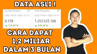 CARA DAPATIN 1,2 MILIAR DALAM 3 BULAN DARI BISNIS ONLINE MARKETPLACE  - NO HOAX!