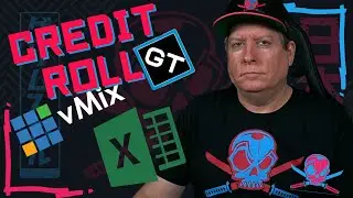 Create Scrolling Credits in vMix GT Title Designer using a Datasource.