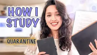 Studying for Online University Exam | Medical School