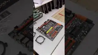 Тот еще кастом, Huananzhi X99-F8D, Xeon E5-2678 v3, 256Gb DDR4