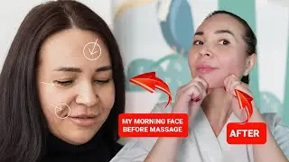 Amazing LIFTING De-Puffing massage tutorial | Everyday lifting massage